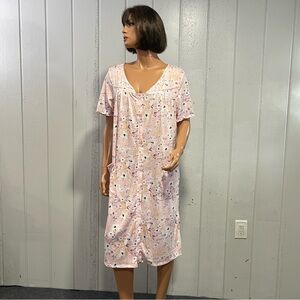 NWT Catherine Malandrino Women's Button Down Sleepwear Sz 1X